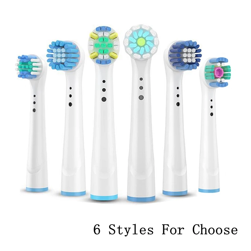 4pcs Electric Toothbrush Head Replaceable Brush Heads For Oral B Electric Advance Pro Health Triumph 3D Excel Vitality