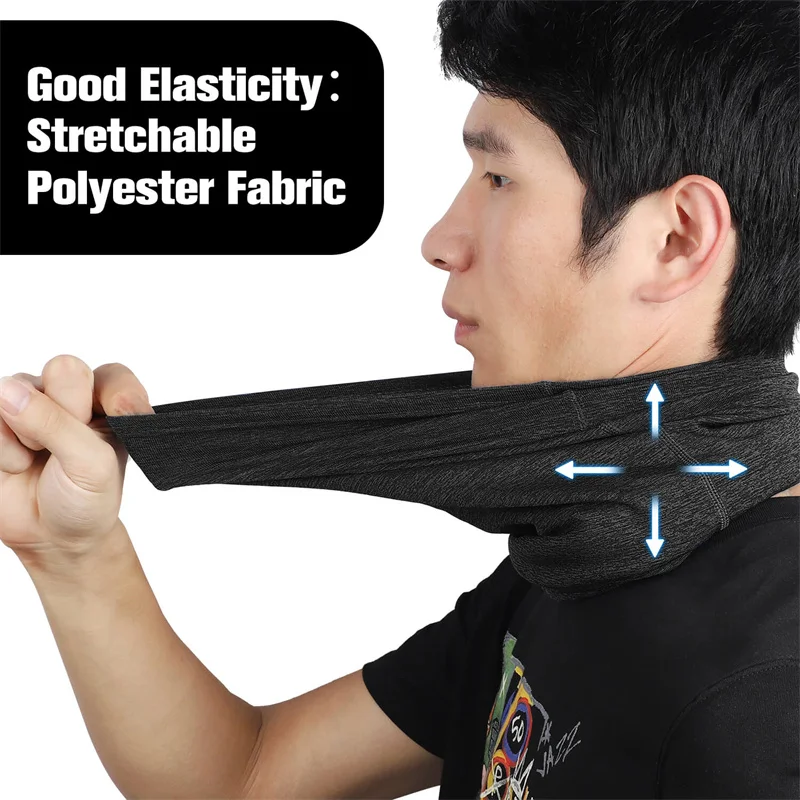 Enhanced Product Title:  
Winter Fleece Windproof Sports Neck Gaiter and Face Cover