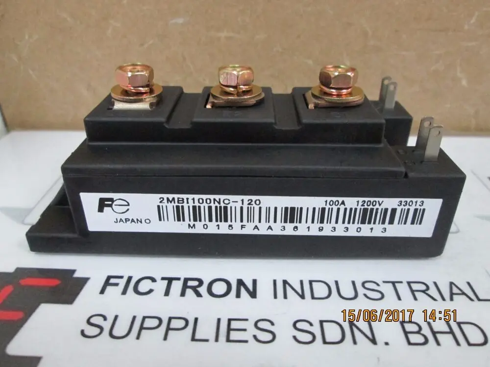 

NEW 1PCS 2MBI100NC-120 FUJI IGBT MODULE 2MBI100NC120