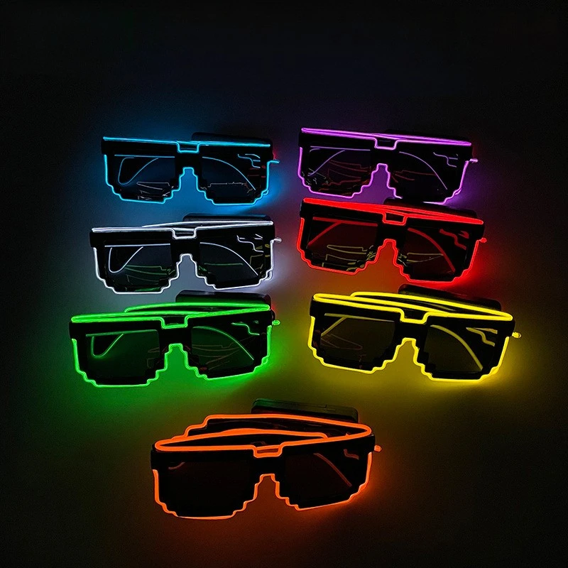 Radiant Glow LED Glasses – Neon Lights Party Accessories