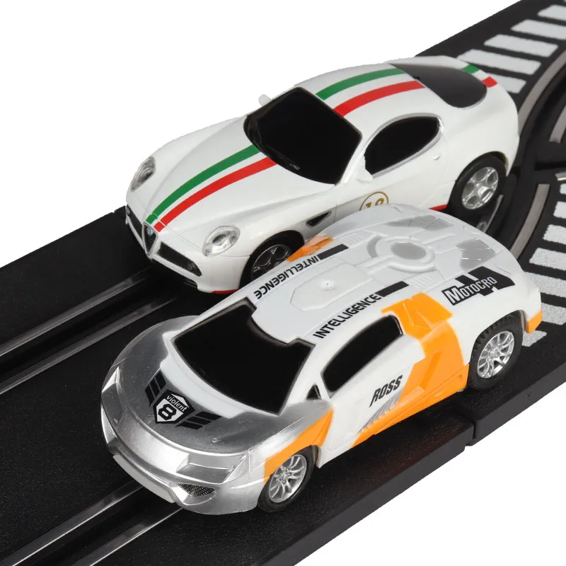 Slot Car 1/43 Scale Set Police Alfa Romeo Electric Racing Track Cars Toy For SCX Compact Carrera Go Ninco Scalextric