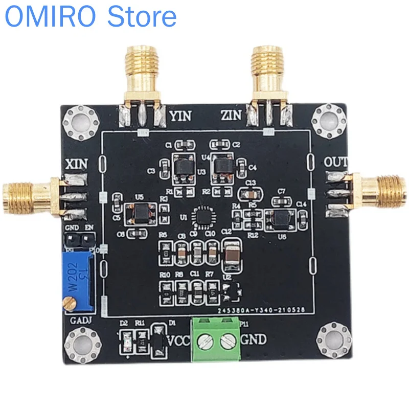 

Adl5391 Analog Multiplier Module Ultrafast Symmetrical Adjustable Gain 2GHz RF Modulation Mixing Frequency Doubling