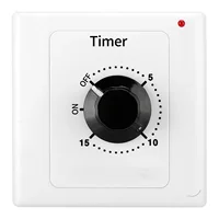 AC250V 15A Mechanical Countdown Controller Timer Switch For Home Appliances Timing 15min 30min 60min 120min 1