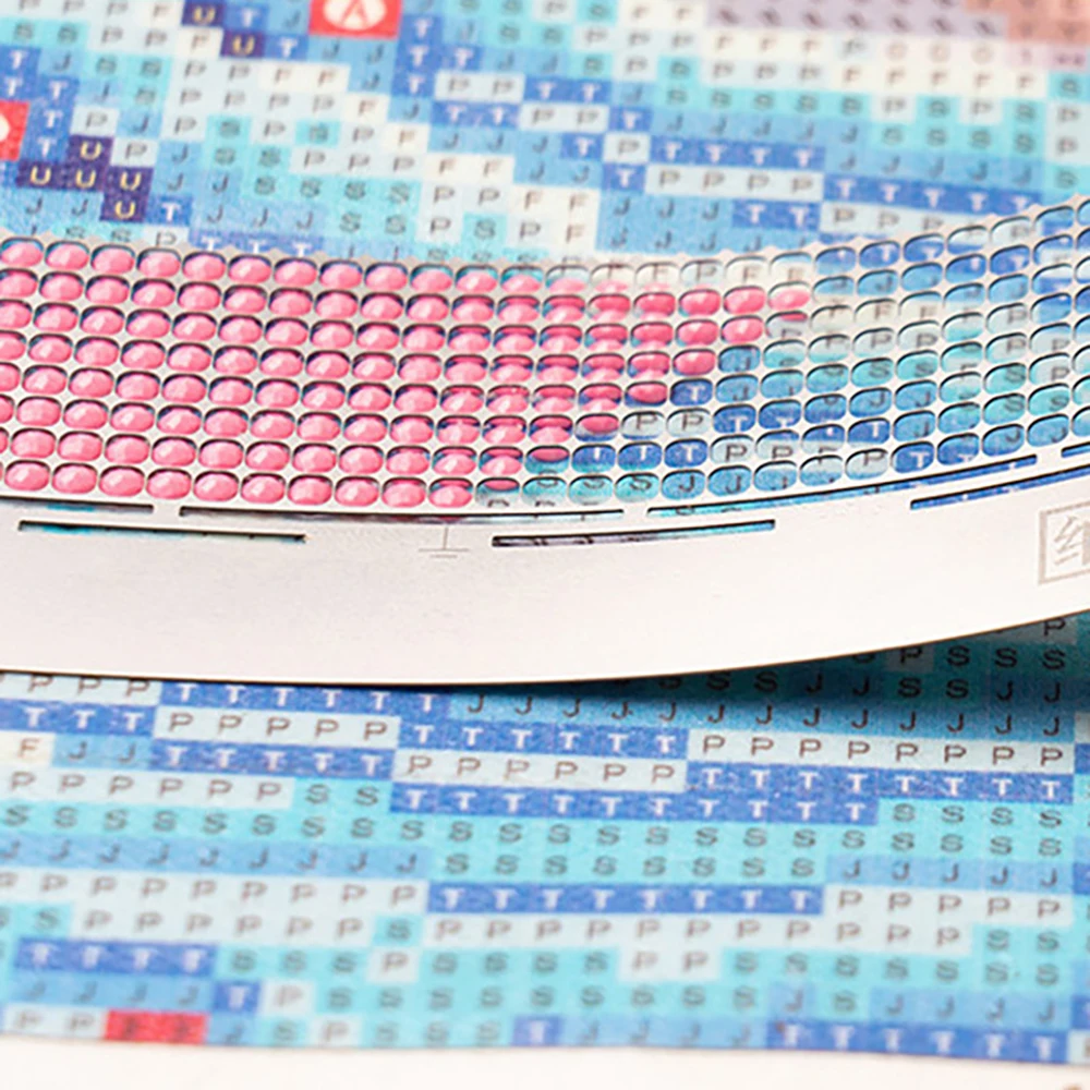Diamond Painting Accessories 1PC 216 400 699 800 Holes Stainless Steel Diamond Painting Ruler Mesh Ruler 5D Diamond Drawing Tool for DIY Art Crafts