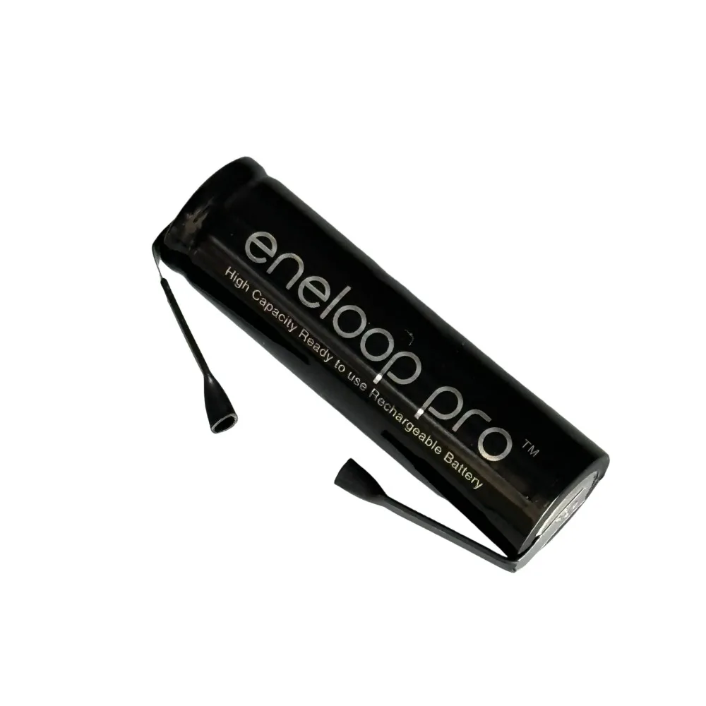Rechargeable Battery Panasonic AA 1.2V 2550mAh Ni MH Green Shell for Philips Electric Shaver Toothbrush