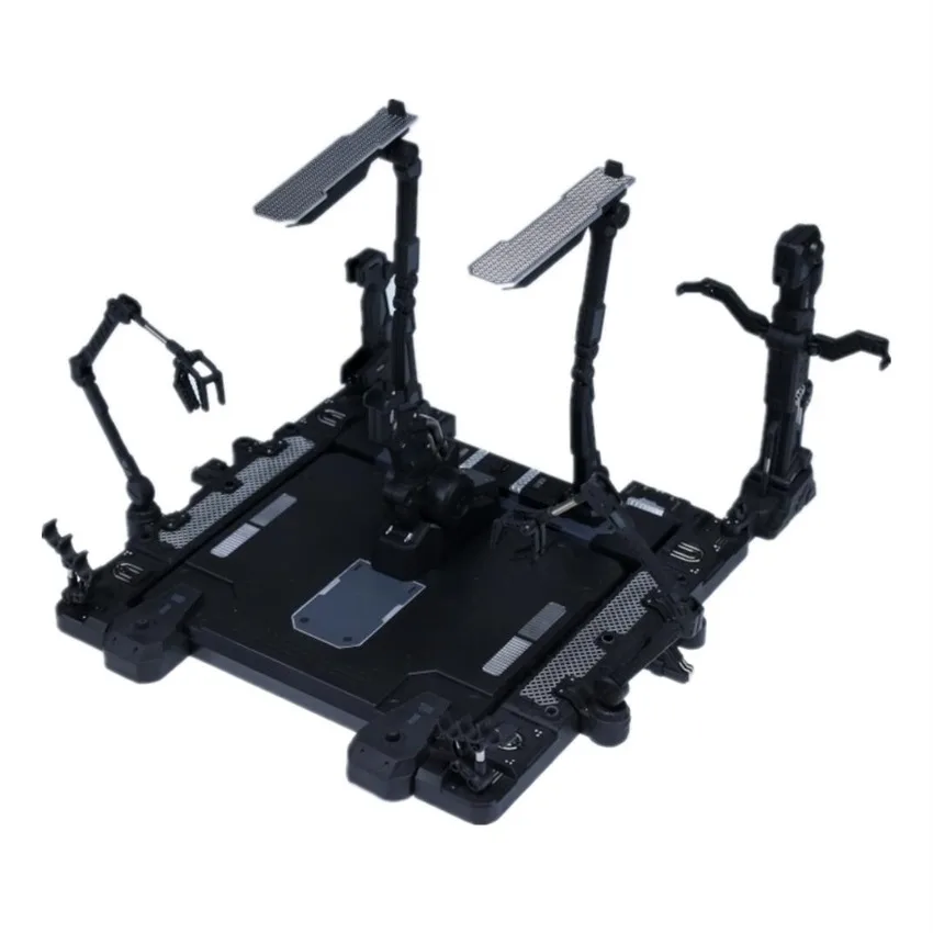 EW RG 1/144 Model Display Stand for Gundam Universal Platform Hangar Showcase Anime Action Figure Collection Toys Show Stage
