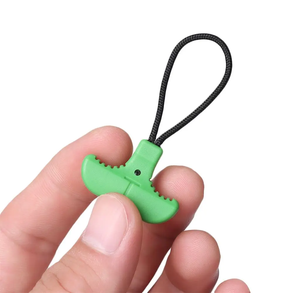 Colorful T-shaped Zipper Head Practical TPU Puller Replacement Durable Pull Fixer Tactical Bags Tent Clothing Backpack Zipper