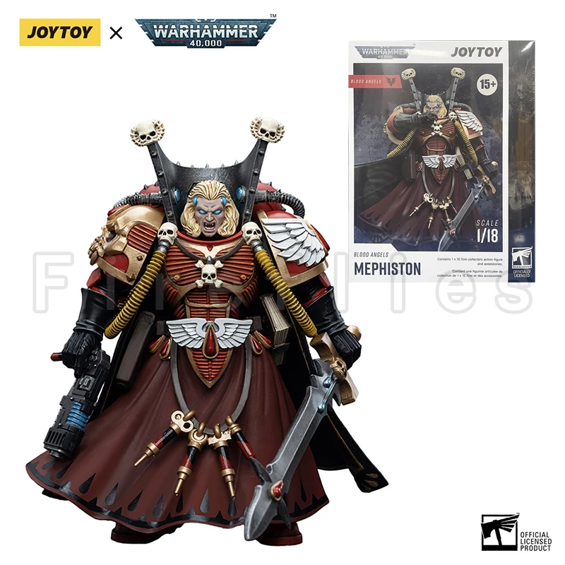 1/18 JOYTOY Action Figure 40K Blood Angels Mephiston Anime Model