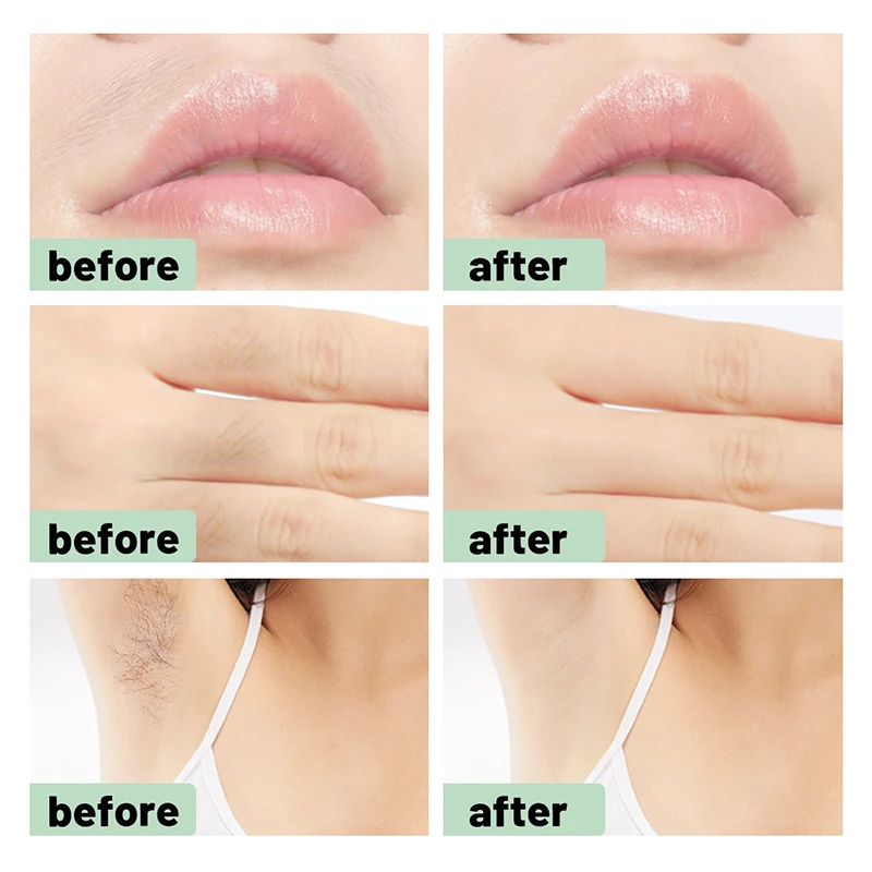 Facial Lip Wax Strips For Face Chin Upper Lip Jaw Eyebrow Beard Hair Removal 12/24Pcs depilatory wax strips,hair removal wax paper,hair removal wax