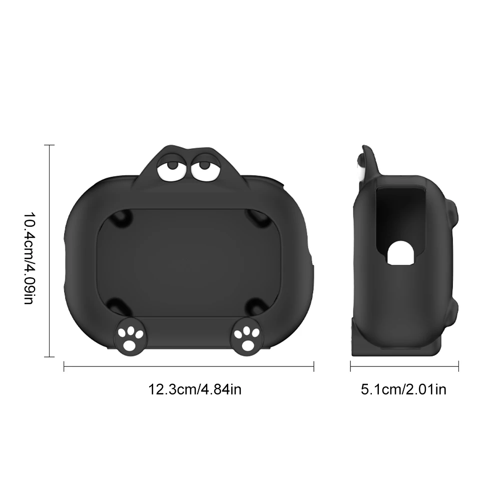 For Anker Soundcore Select 4 Go Soft Silicone Cover Protective Case Scratchproof Cover Lightweight Storage Case for BT Speaker