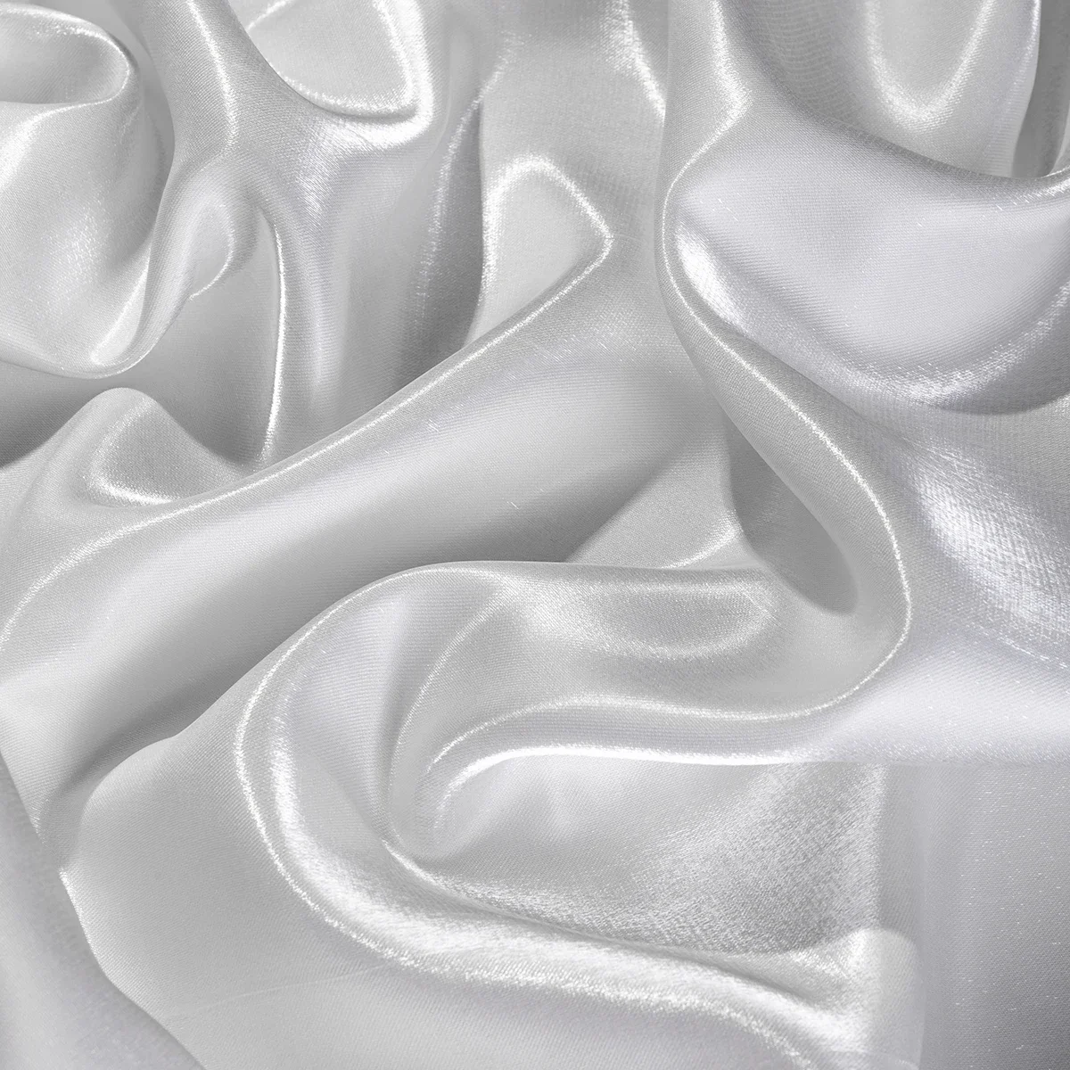 Skirt Reflective Fabric tulle fabric White Per Meter for Upholstery Clothing Dresses Sewing Plain High-grade Shiny Designer Cloth Silky Drape