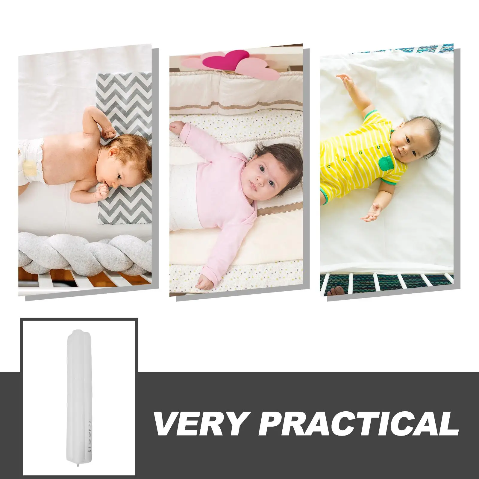 2 Pcs Crib Protectors for Fence Covers Guard Bumper Padding Anti-collision Tubes Pvc Railing Baby Safety