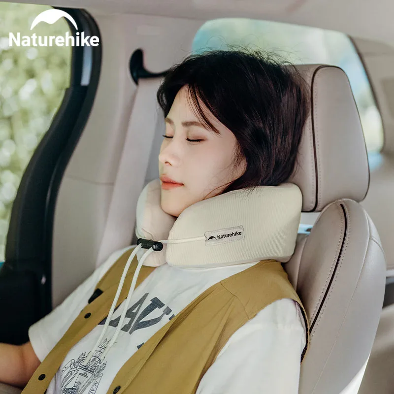 Naturehike U-shaped Neck Pillow Portable Neck Protection Outdoor Travel Memory Foam Cool Breathable Home Pillow