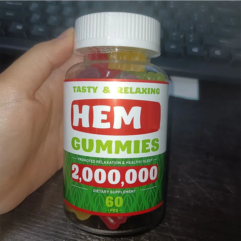 1 bottle of HEM gummies to promote appetite increase energy help reduce swelling as a health food