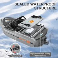 1/12 Rc Boat TX693 2.4G Remote Control Brushless Go Kart Vortex Jet High Speed Racing Boat Model Electric Control Speedboat 4