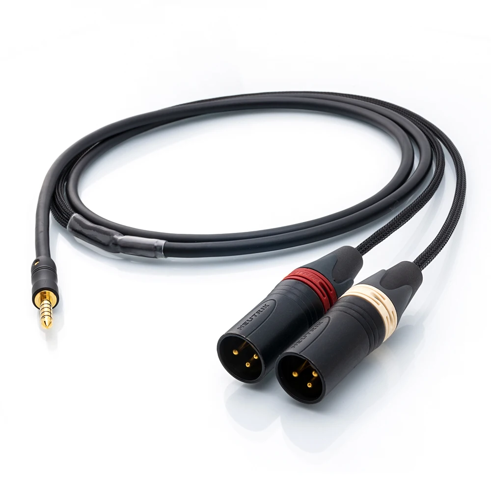 □Japan Mogami 2534 HIFI Balance 4.4mm to 2 XLR Male 3 Pin