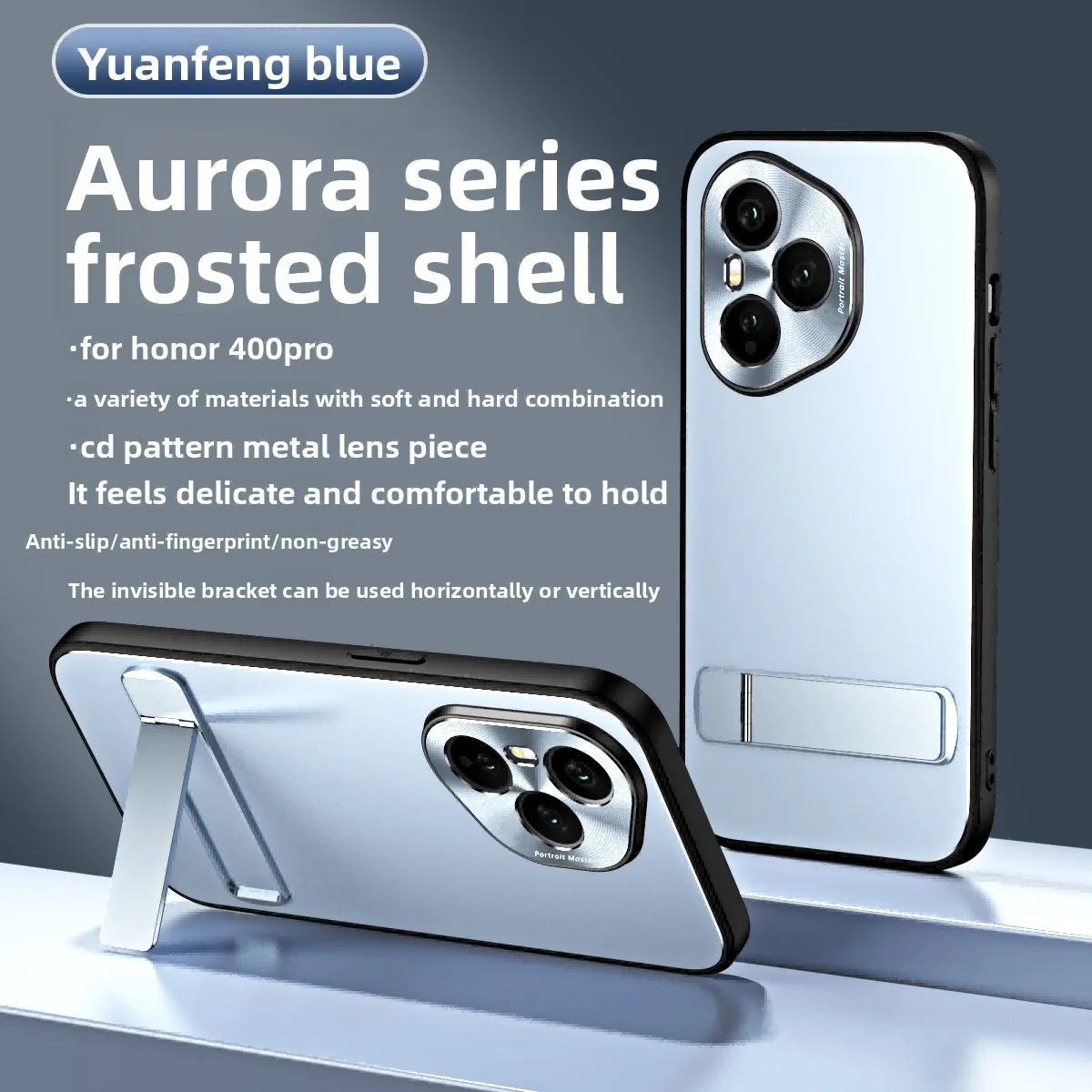 Huawei Honor 400 Pro Protective Matte Hard Case with Stand