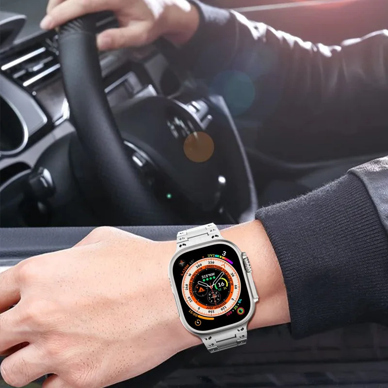 Premium Titanium Metal Watch Strap Bracelet