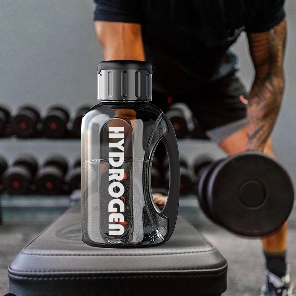 1500ml Hydrogen Water Bottle Large Capacity Sports Water Bottle Portable Ionizer for Home/Office/Travel