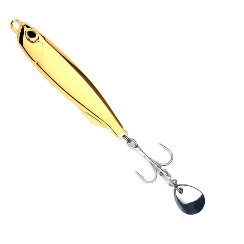 1pcs Japanese Metal Lure Bait  Strong Fish Induction 7g-30g 40g 3 Color Metal Fishing Lure Zinc Alloy Long Bait Bionic Fake Bait