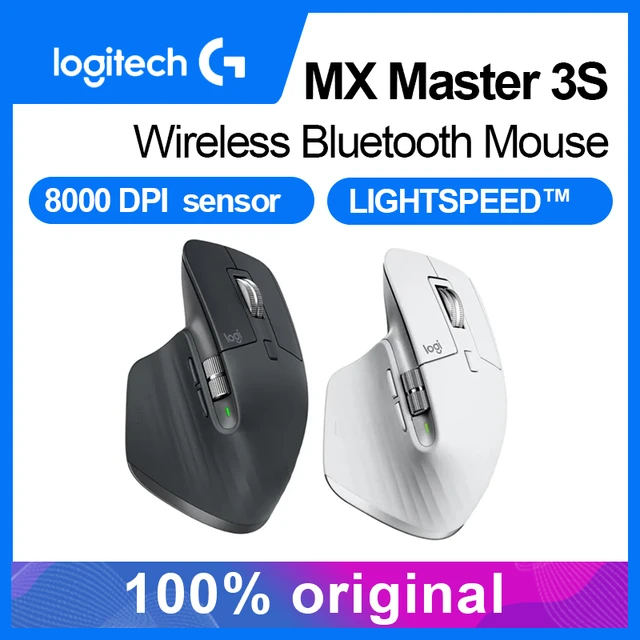 Logitech MX Master 3S Wireless Mouse - Black