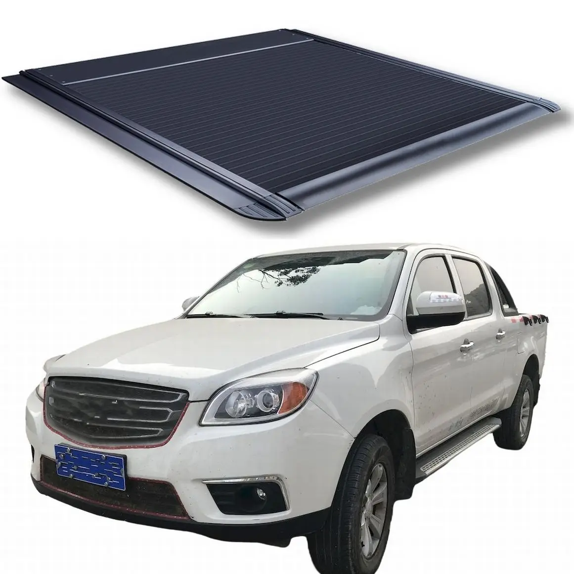 

Pickup Truck Exterior Accessories Electric Roller Lid Retractable Truck Bed Covers For JAC Shuailing T6/T8