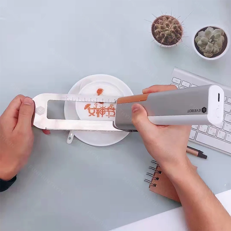Evebot printPenミニフードプリンターポータブルインクジェットペン 