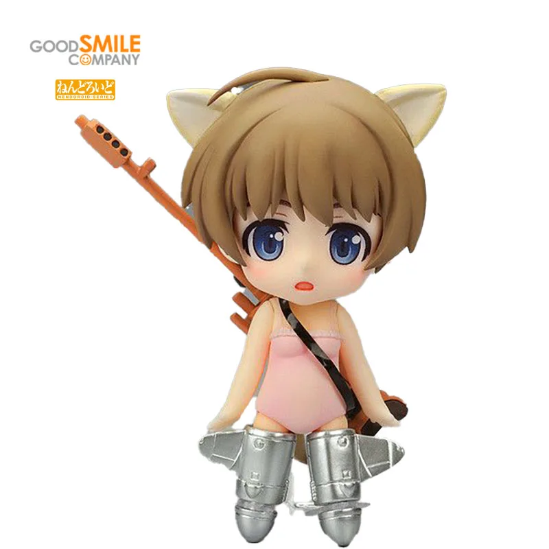 

Original GSC Good Smile NENDOROID 229 Lynette Bishop STRIKE WITCHES PVC Action Figure Anime Model Toys Collection Doll Gift