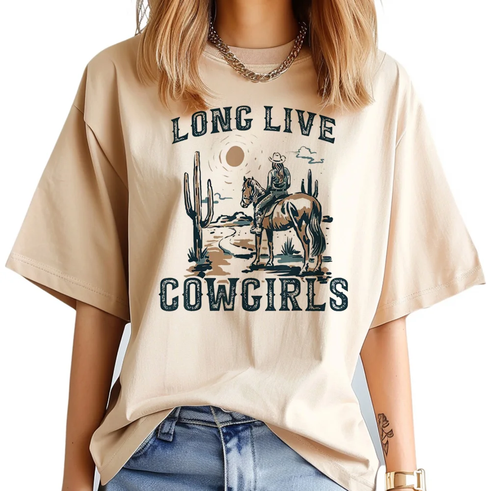 

Cowgirl tshirt women summer manga t shirt girl streetwear y2k graphic clothes