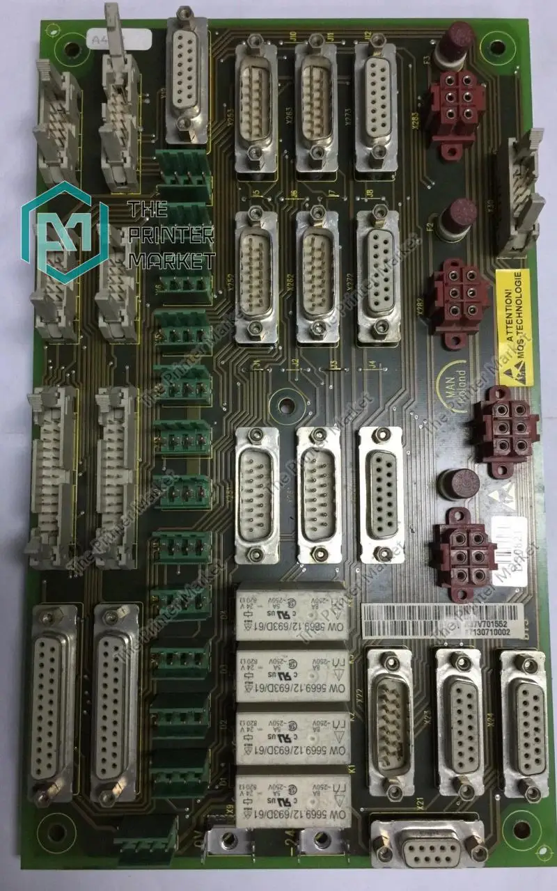 

A37V701552 Circuit Board 037V155071 Electric Board Electric Card For Roland Machine Parts Man Roland PCB Parts