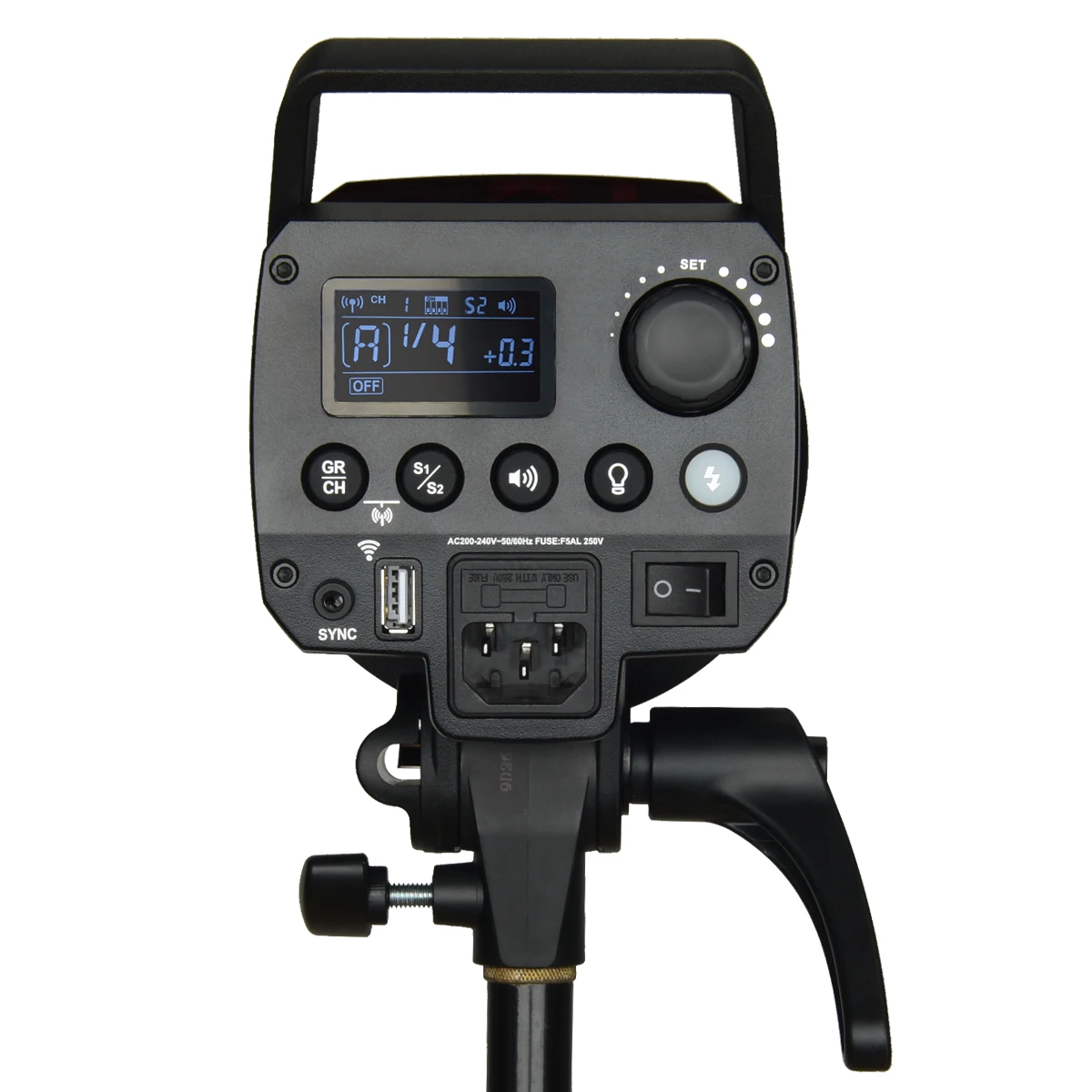 Godox 200W MS200 or 300W MS300 Studio Flash 2.4G Built-in Wireless Receiver Ligh