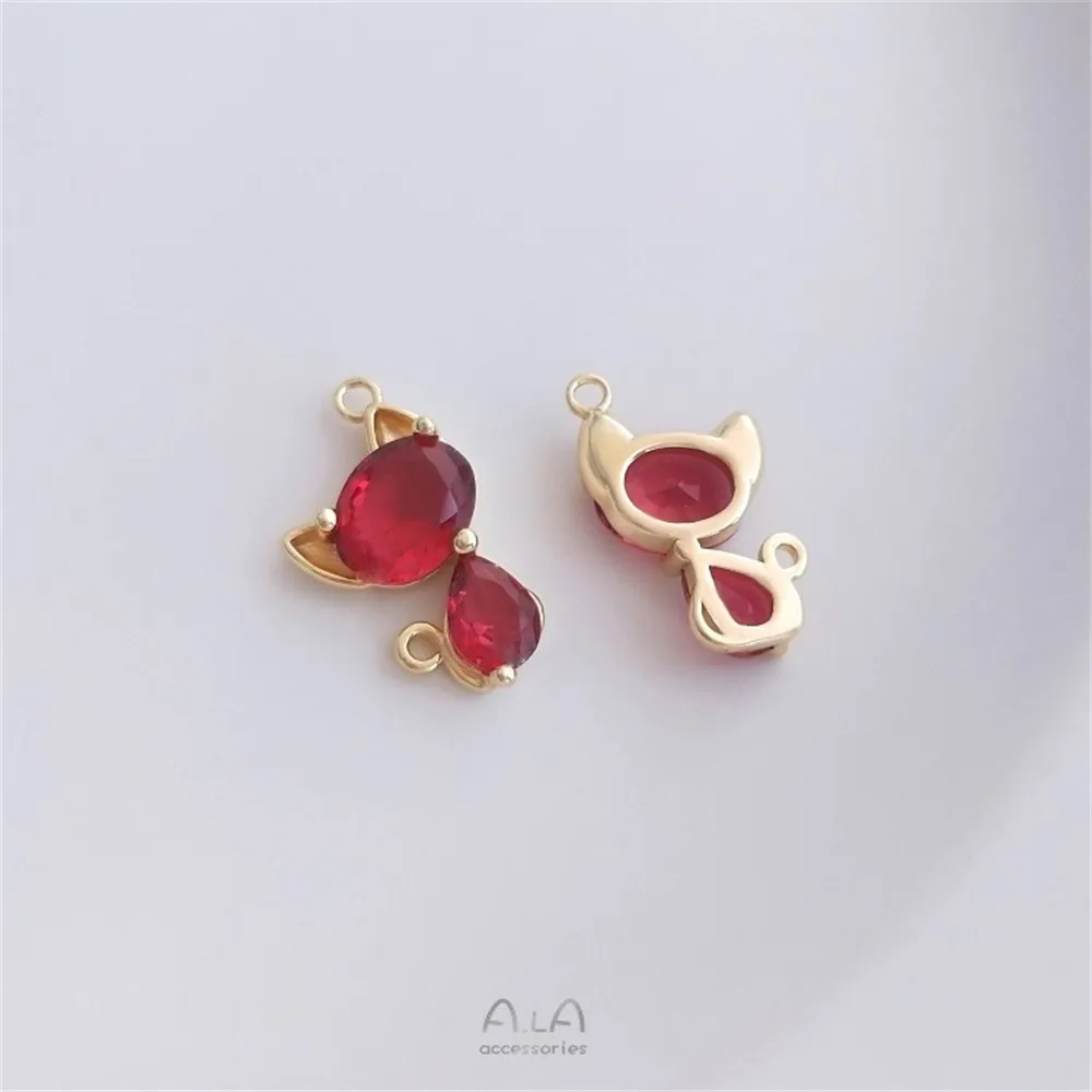 Рисунок 6 - Подвеска в виде кошки из 14-каратного