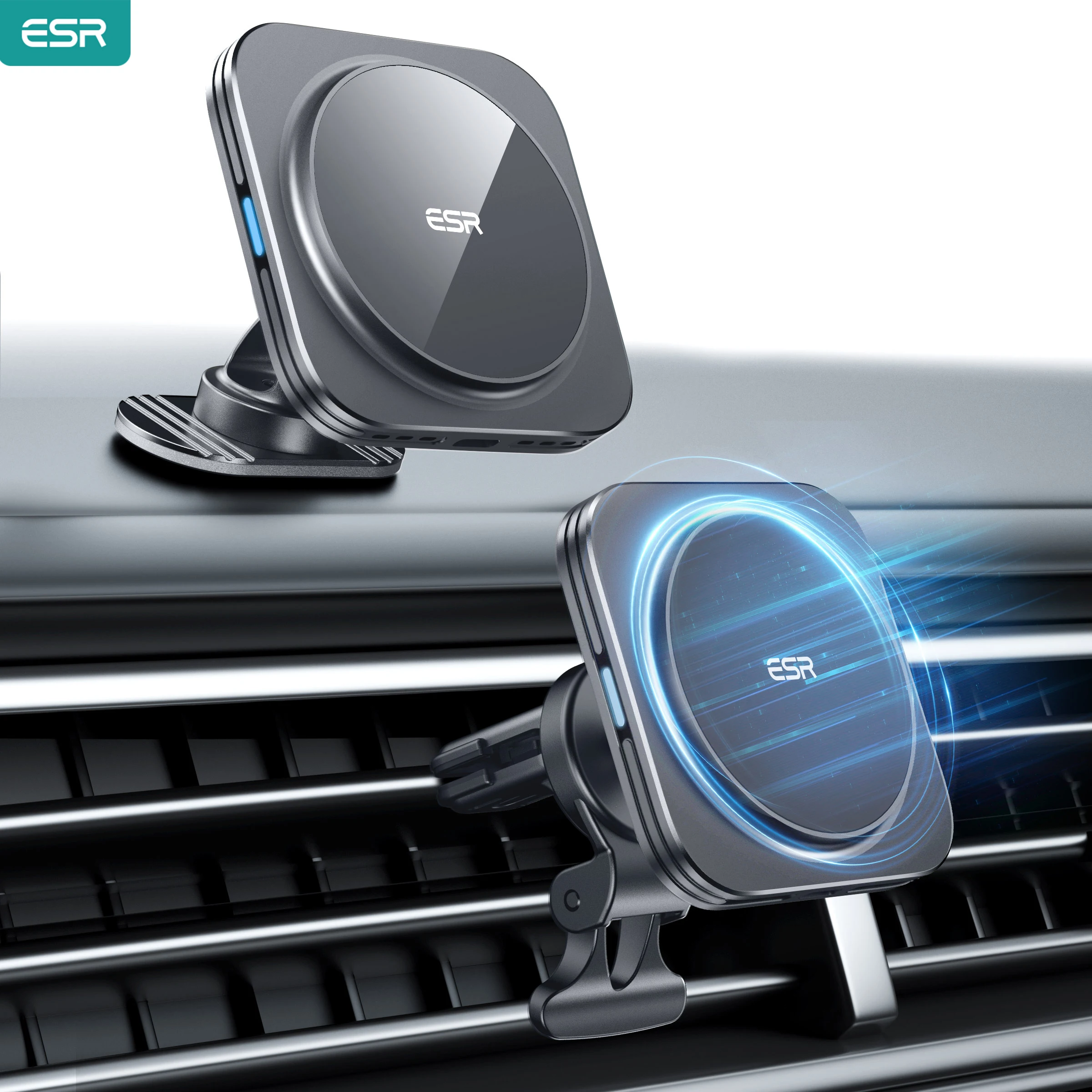 ESR for MagSafe Car Mount Charger 15W Dashboard Magnetic Wireless Car Charger for iPhone 17/16/15/14/13/12 Car Accessory