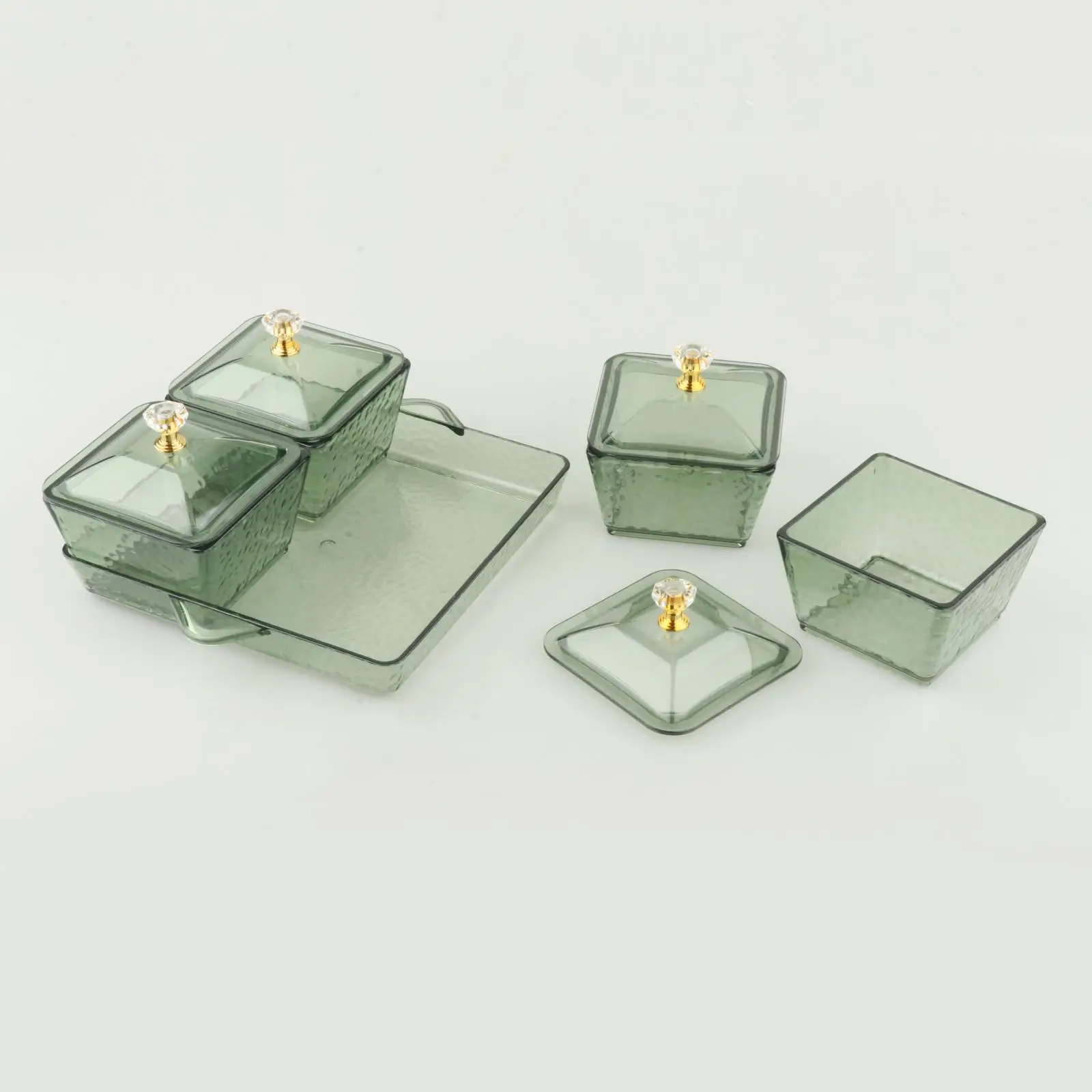 Appetizer Tray Divided Serving Container with Lid Food Storage Container Box Nordic Candy Serving Platter for Kitchen Cookies Appetizer Tray Divided Serving Container with Lid Food Storage Container Box Nordic Candy Serving Platter for Kitchen Cookies