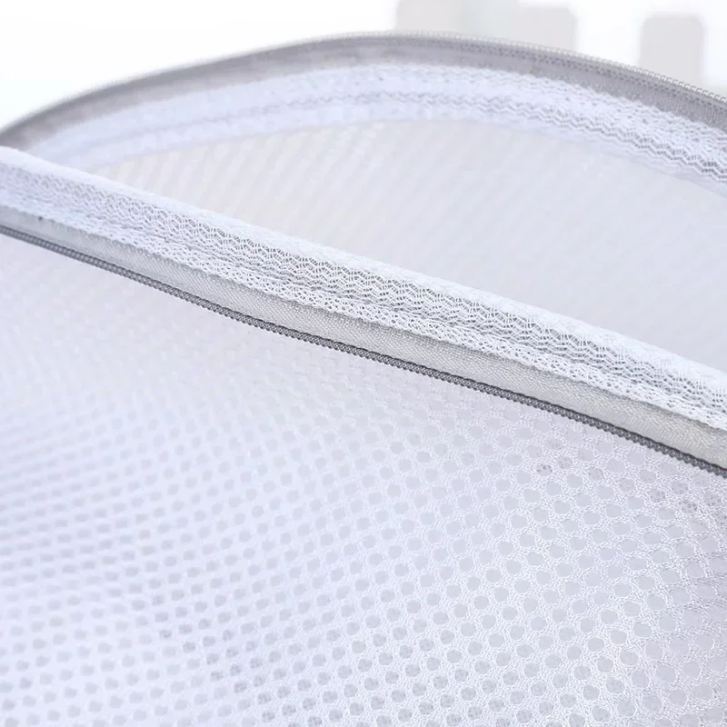 Mesh Laundry Bags Shoes Storage Organizers Washing Machine Shoes Bag Anti-deformation Travel Shoes Storage Bag Laundry Storage 6
