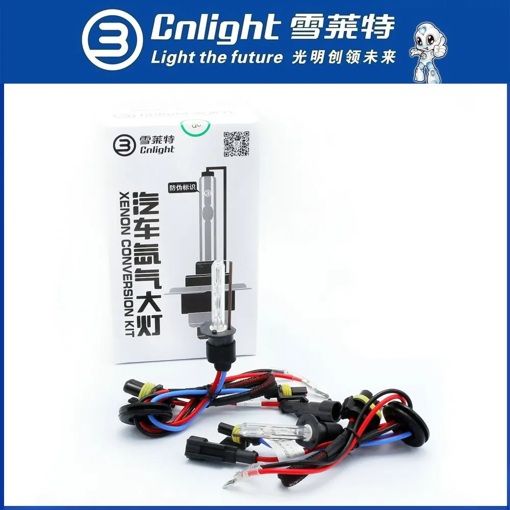 2 Pz Originale Cnlight H7 H1 H11 Xenon Hid Lampadina D2H D2S Cnlight Hid Lampadina Del Proiettore Per 35W Hid Xenon Kit Hb3 Hb4 Car Styling