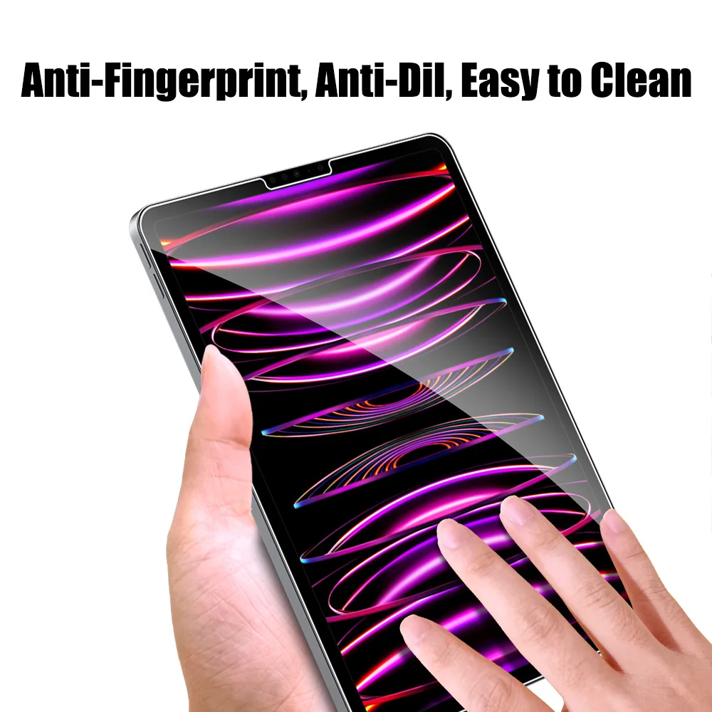 2PCS Tempered Glass For iPad 10th Generation pro 11 12.9 Air 5 4 10.9 Full Screen Protector For iPad 10.2 7th 8th 9th 5