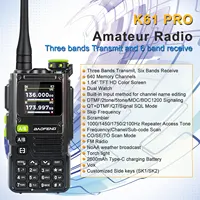 Baofeng K61 PRO K61pro 65-600MHz Multi-Band 640Ch Scrambler Dual Watch Frequency Sweep Amateur FM VOX Walkie Talkie 1