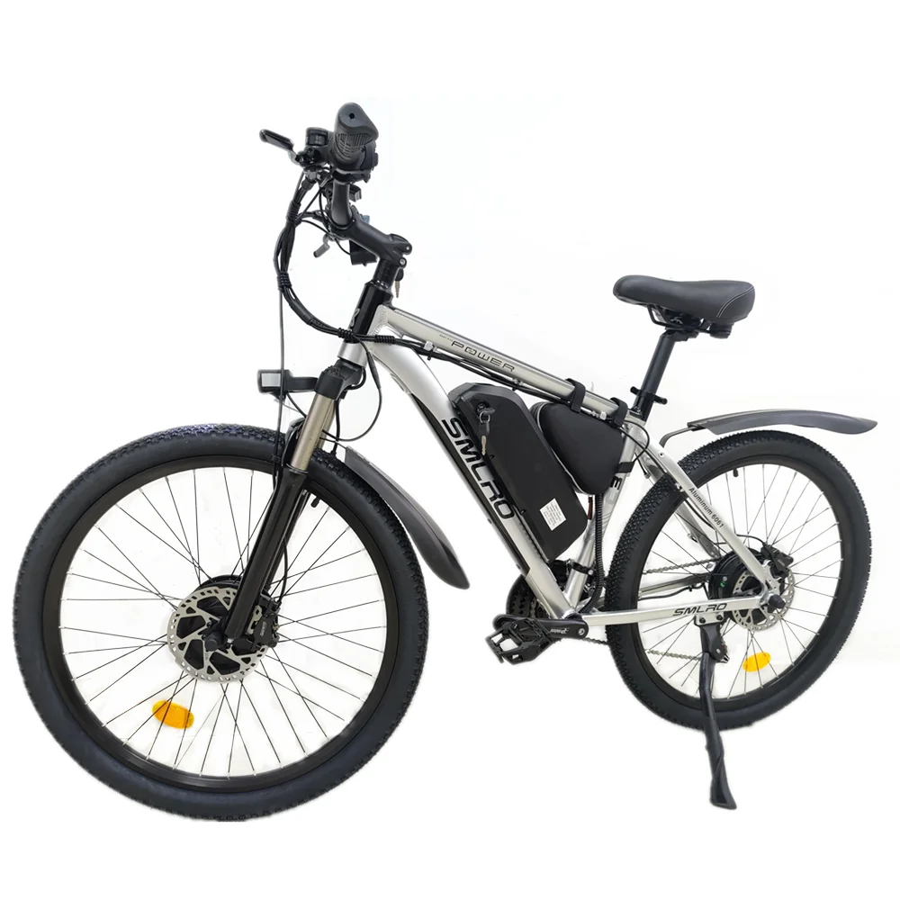 New Smlro C3 Electric Bicycle Mountain Bike 48v 500w 1000w 2 Motor 17ah 26 Inch Emtb Road City Hybrid Bike Dropshiping - Electric Bicycle