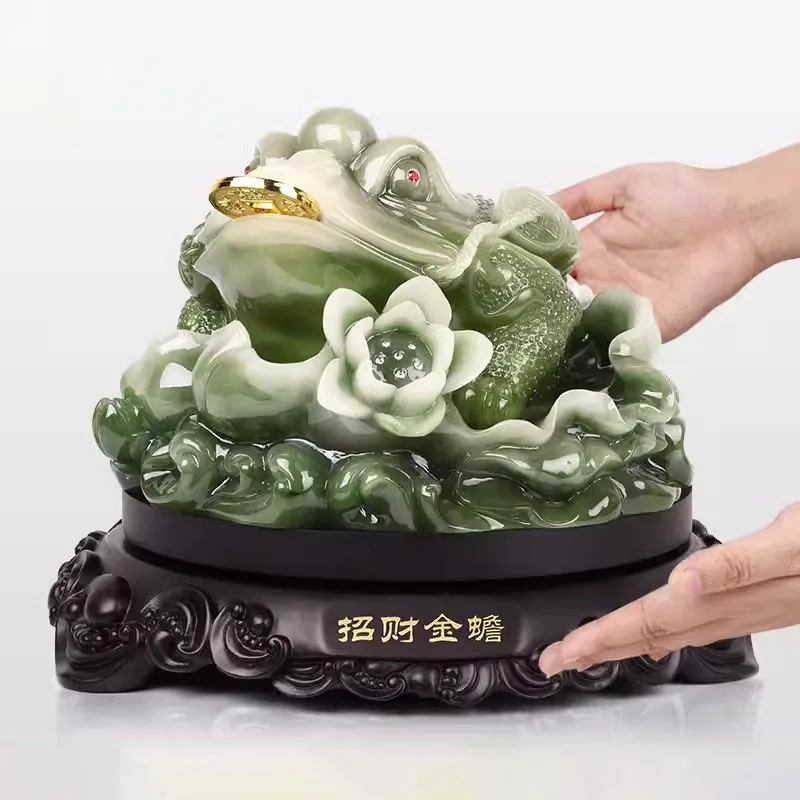 Golden Toad Wealth Attraction Decoration, Home Decoration, Crafts Opening Gifts