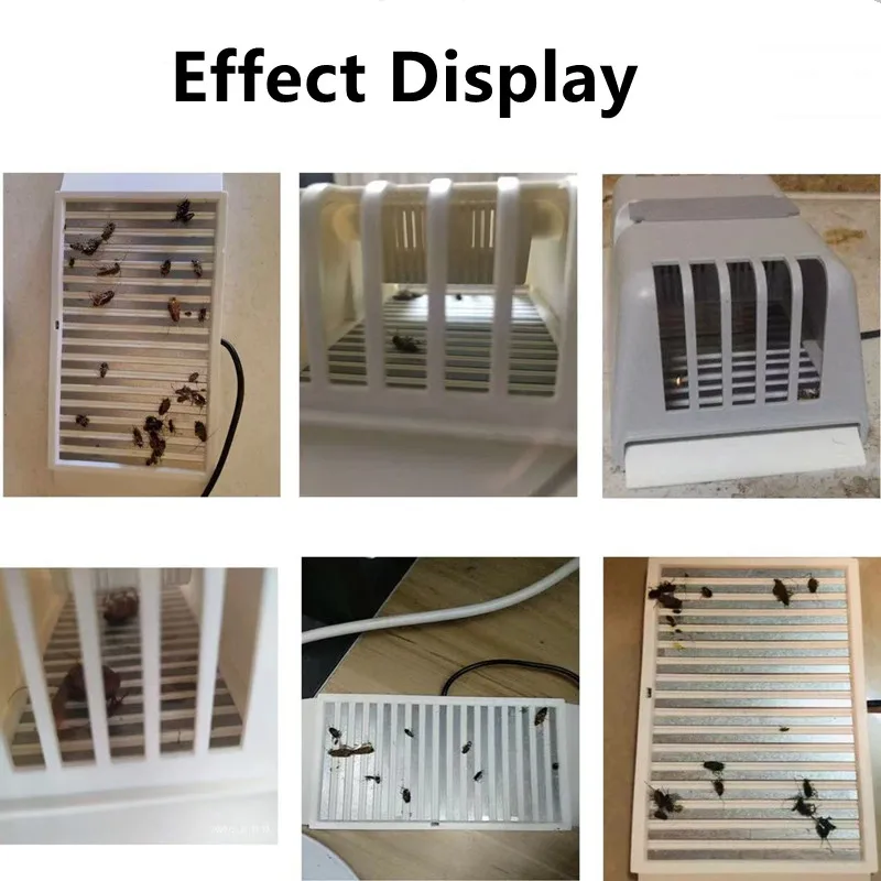1PC Electronic Cockroach Hunter Cockroach Killer Kitchen Trap Pest Control Home Cleaning insect traps insect catcher