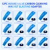 12PCS blue black walnut sandblasting joint car carbon removal machine engine carbon deposit walnut sand cleaner 2