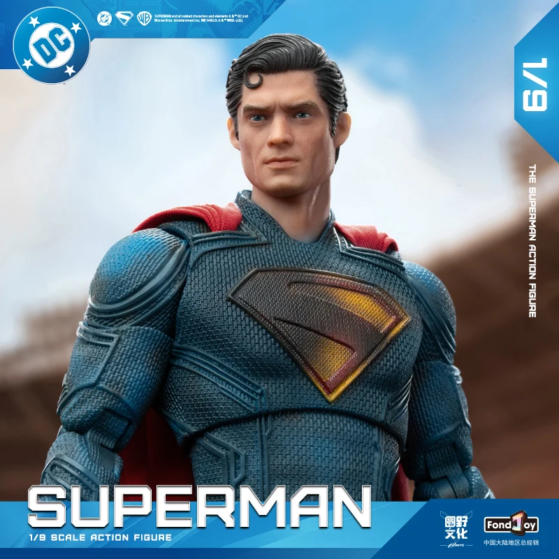 2025 Fondjoy Battle Damaged Superman Action Figure David Corenswet