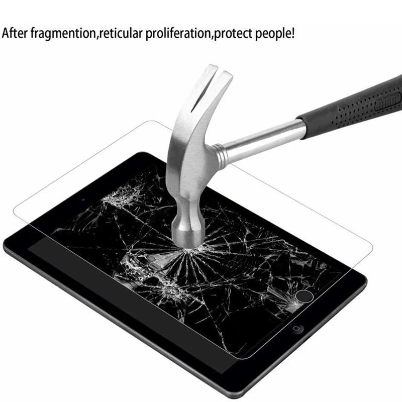 Premium 9H Tempered Glass Tablet Screen Protector - Anti-Scratch Protective Film