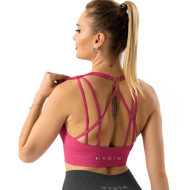 NVGTN Galaxy Ribbed Seamless Bra BH