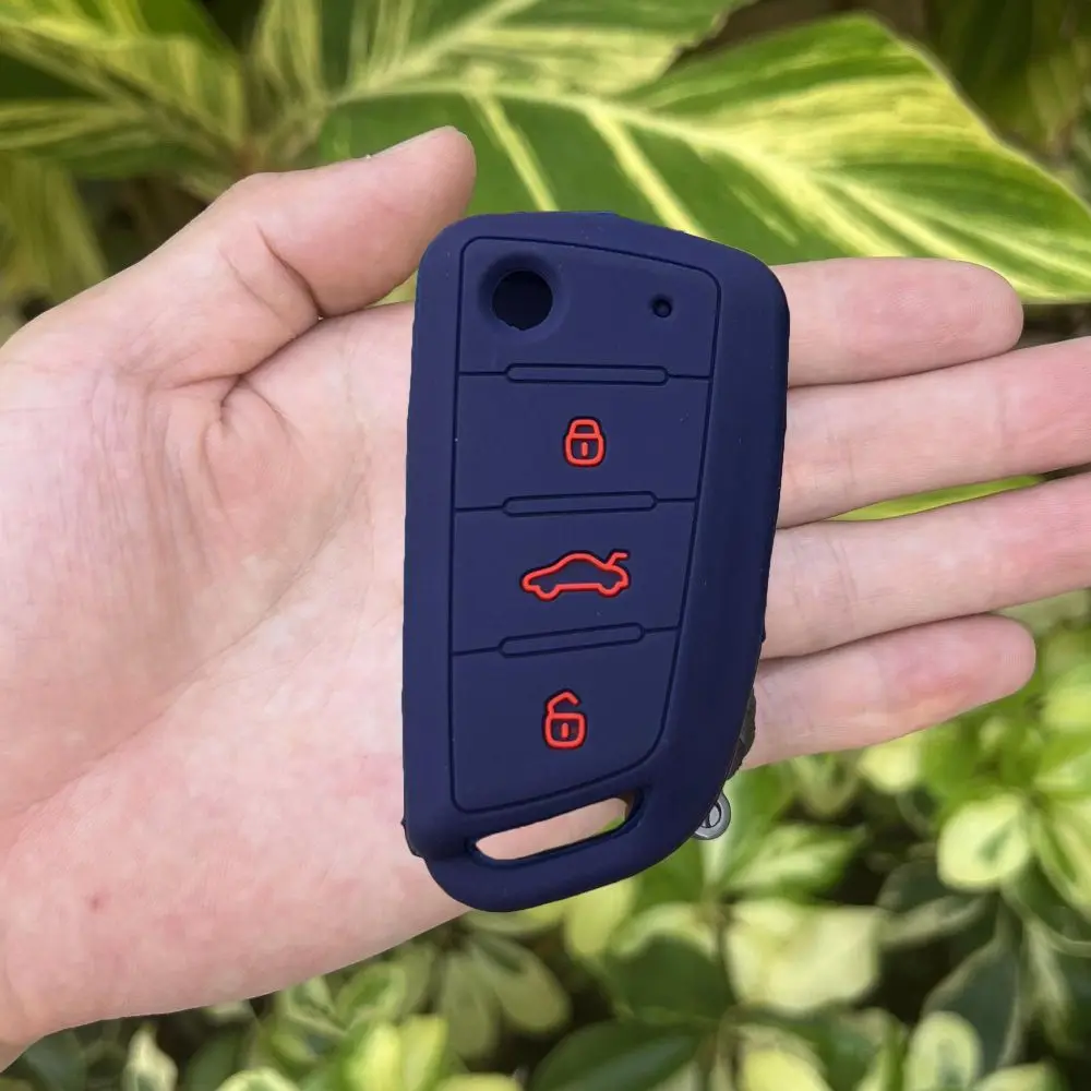 Silicone Protect Shell For JAC S3 S2 S4 S5 S7 T40 X4 R3 Refine SEI 3 A5 3 Button Accessories Car Remote Keychain Key Case Cover Key Case Key Case Cover Car Key Shell Remote Control Case Cover