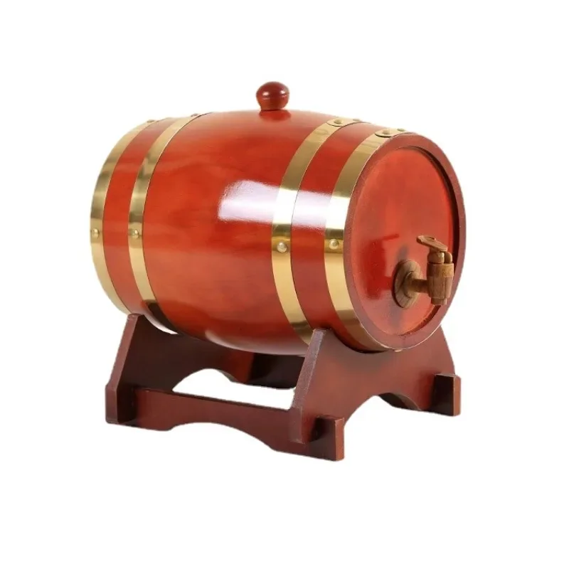 Antique Oak Wine & Beer Barrel 2