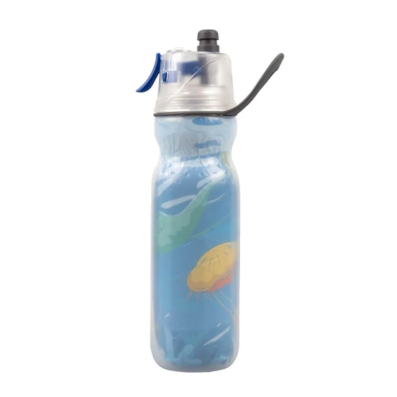 Spray Water Cup for Children Students in Summer Outdoor Portable Cup Anti-fall Cold-keeping Sports Bottle Outdoor Sports Cup