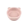 1PC New color Silicone Baby Tableware Set - Cute Bear Shape Suction Bowl for Toddler Eating Training Durable & Safe Dinner Plate 6