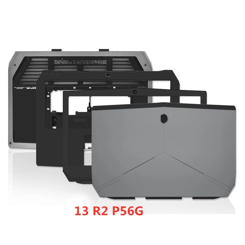 

New Laptop For Dell Alienware 13 R2 P56G Back Cover Top Case/Front Bezel/Palmrest/Bottom Base Cover Case